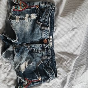 Jean shorts